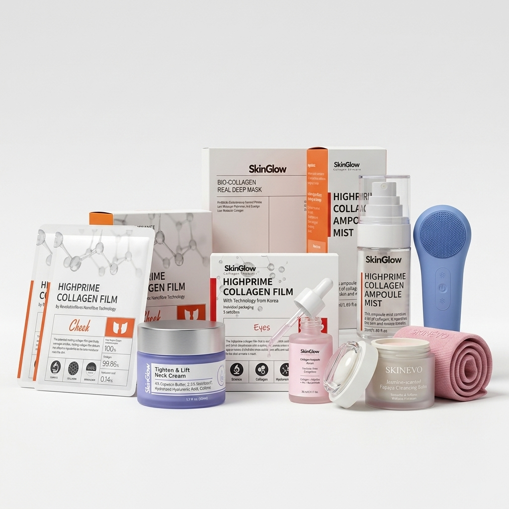 Set complet glow ten normal (9 produse)