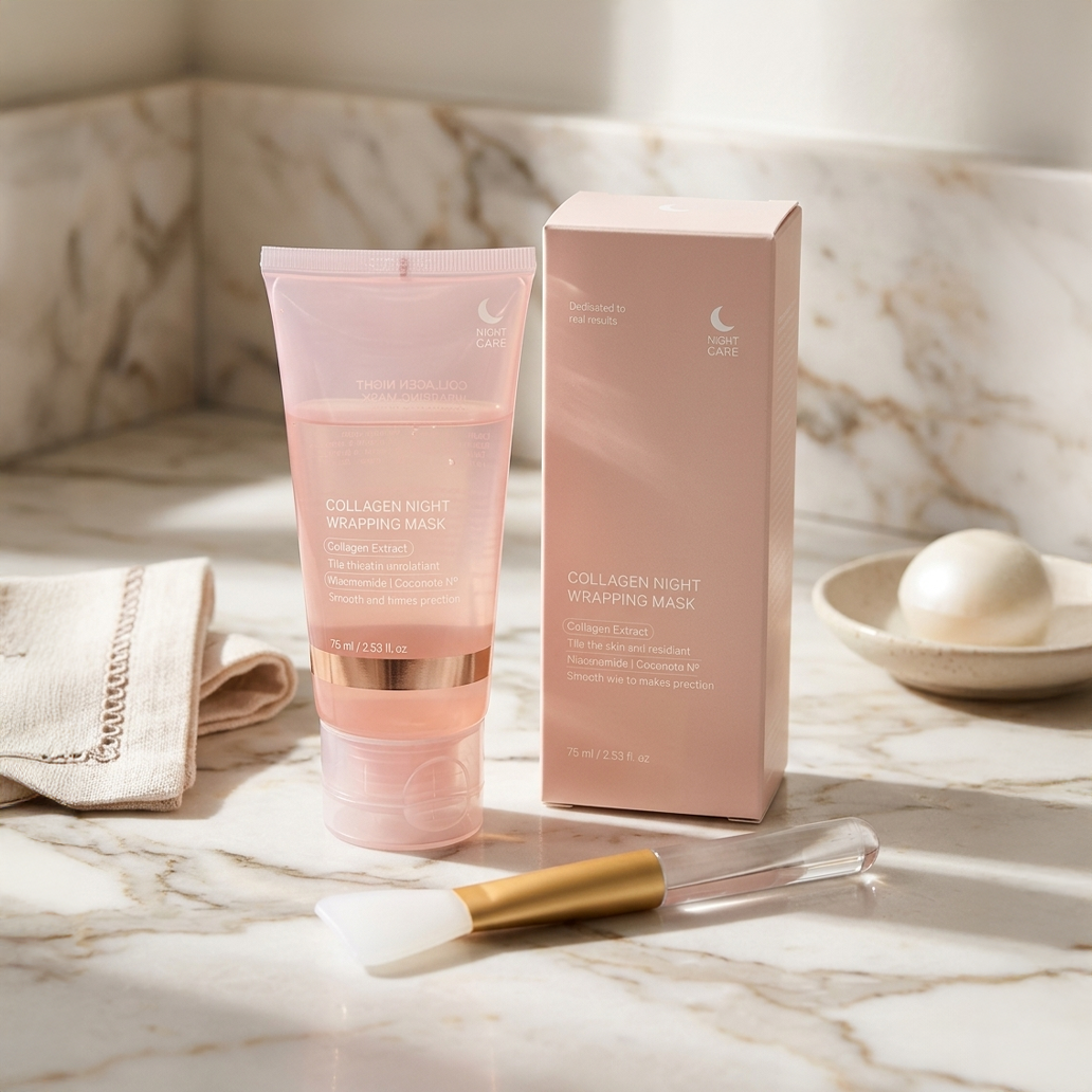 SkinGlow - Masca de față peel-off cu colagen marin