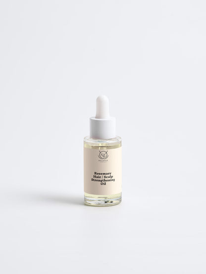 Rosemary Hair & Scalp Strengthening Oil 30ml – Nourish, Strengthen & Revitalize