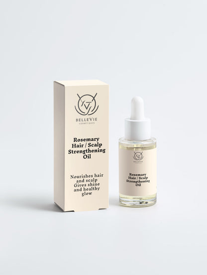 Rosemary Hair & Scalp Strengthening Oil 30ml – Nourish, Strengthen & Revitalize